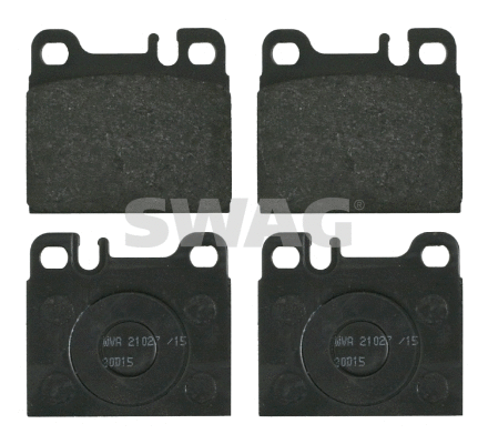 Brake Pad Set, disc brake (10 91 6254)