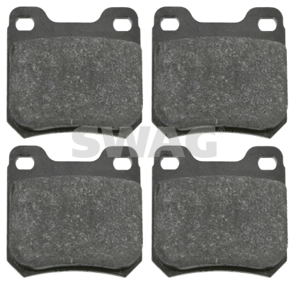 Brake Pad Set, disc brake (40 91 6155)
