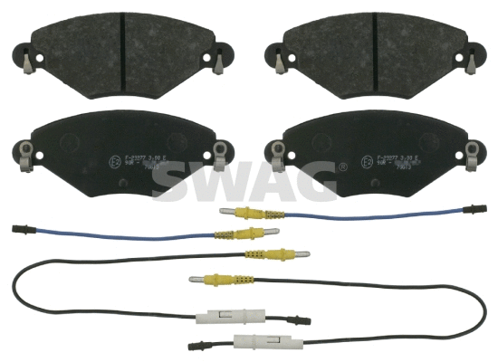 Brake Pad Set, disc brake (64 91 6417)
