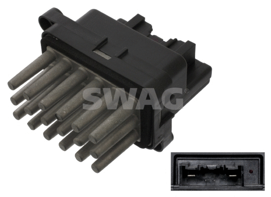 Resistor, interior blower (50 93 8645)