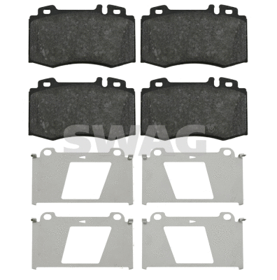 Brake Pad Set, disc brake (10 91 6454)