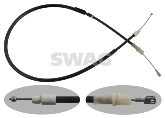 Cable Pull, parking brake (10 93 7272)