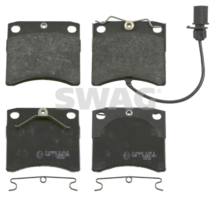 Brake Pad Set, disc brake (30 91 6463)
