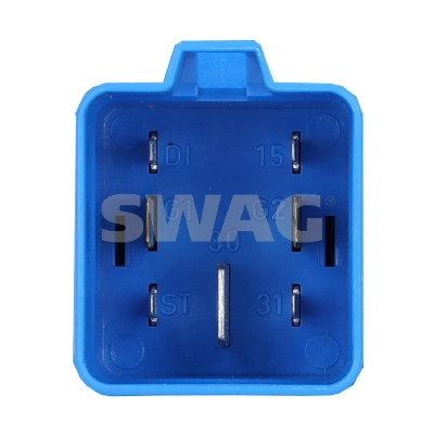 Relay, glow plug system