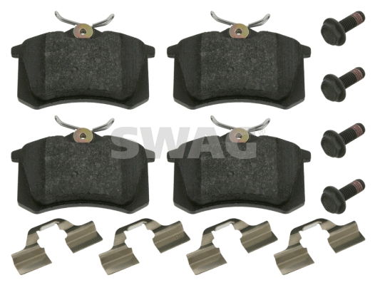 Brake Pad Set, disc brake (32 91 6052)