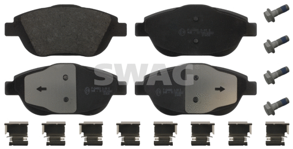 Brake Pad Set, disc brake (64 91 6875)