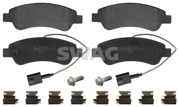 Brake Pad Set, disc brake (64 91 6956)