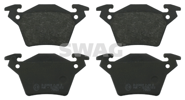 Brake Pad Set, disc brake (10 91 6255)