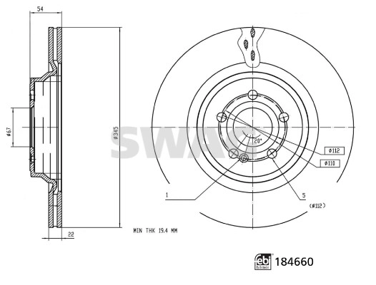 Brake Disc (33 10 9491)