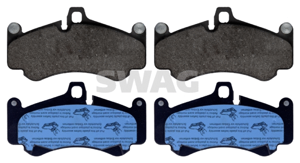 Brake Pad Set, disc brake (38 11 6173)
