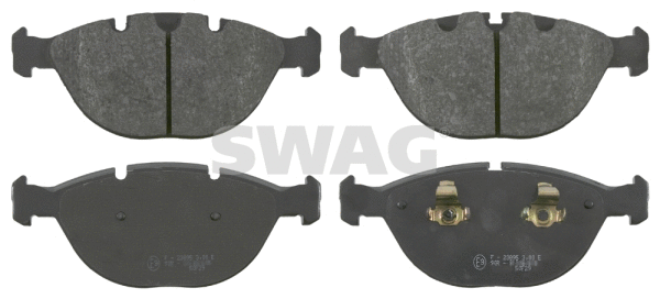 Brake Pad Set, disc brake (20 91 6501)
