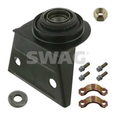 Suspension, propshaft (10 92 9600)