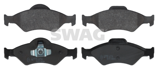 Brake Pad Set, disc brake (50 91 6400)