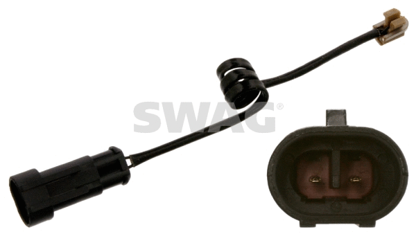 Warning Contact, brake pad wear (37 93 5448)