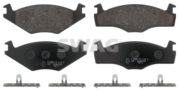 Brake Pad Set, disc brake (30 91 6076)