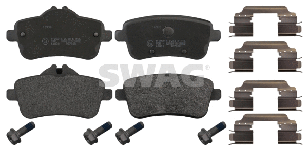 Brake Pad Set, disc brake (10 91 6990)