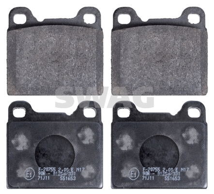 Brake Pad Set, disc brake (55 91 6230)