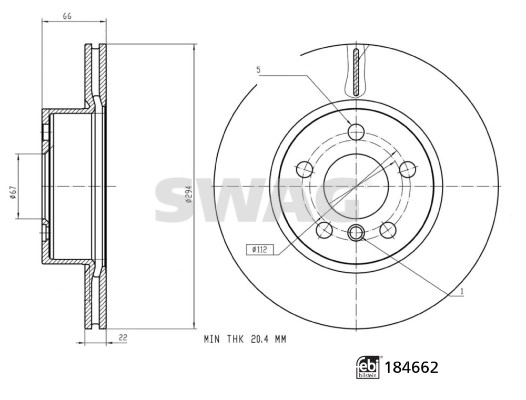 Brake Disc (33 10 9492)