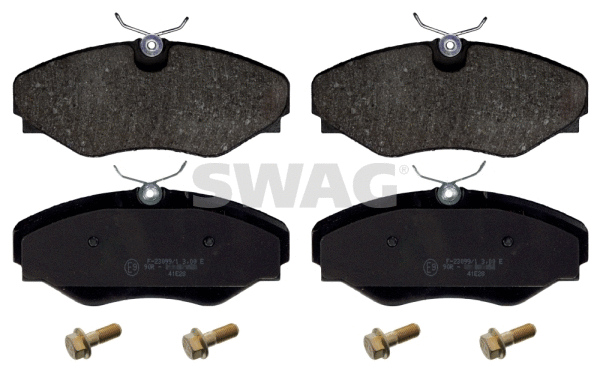 Brake Pad Set, disc brake (60 11 6191)