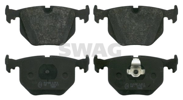 Brake Pad Set, disc brake (20 91 6175)