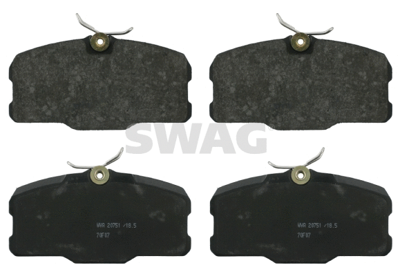 Brake Pad Set, disc brake (10 91 6248)