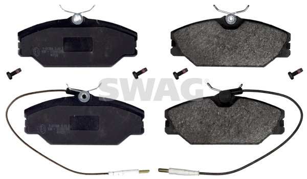Brake Pad Set, disc brake (60 91 6381)