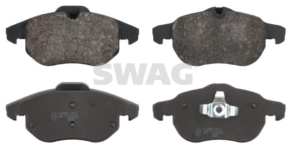 Brake Pad Set, disc brake (40 91 6492)
