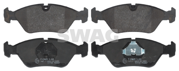 Brake Pad Set, disc brake (20 91 6026)