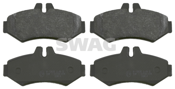 Brake Pad Set, disc brake (30 91 6450)