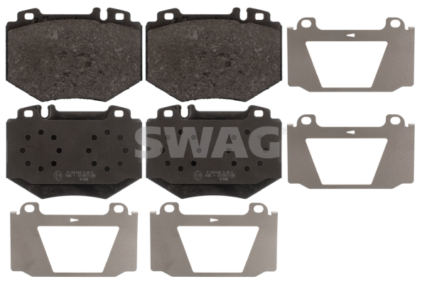 Brake Pad Set, disc brake (10 11 6137)
