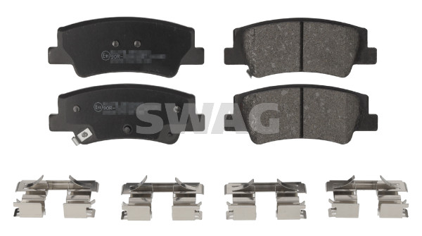 Brake Pad Set, disc brake (33 11 0384)