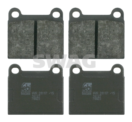 Brake Pad Set, disc brake (10 91 6127)