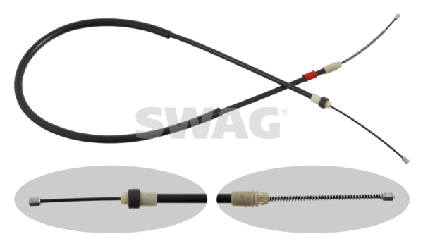 Cable Pull, parking brake (62 92 9363)