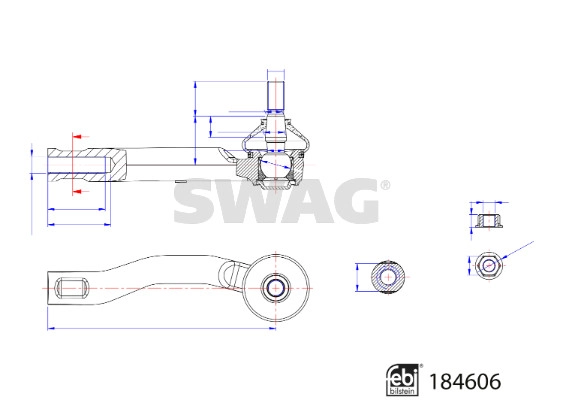 Tie Rod End (33 11 0090)