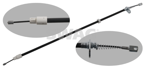 Cable Pull, parking brake (10 93 4914)