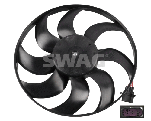 Fan, engine cooling (30 92 6860)