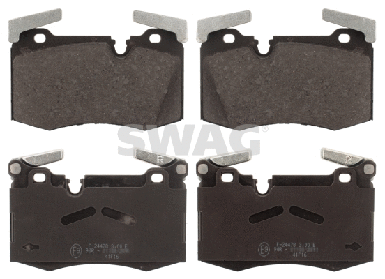 Brake Pad Set, disc brake (11 11 6145)