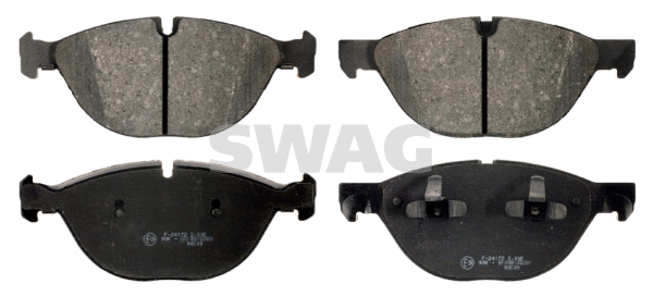 Brake Pad Set, disc brake (20 91 6730)