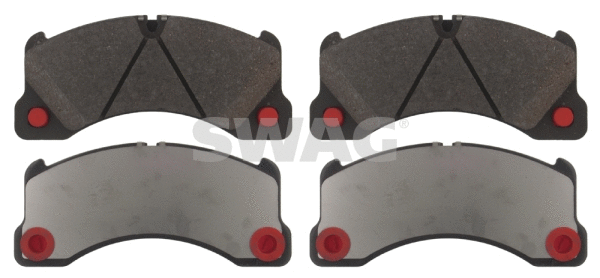 Brake Pad Set, disc brake (30 91 6837)