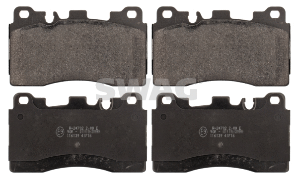 Brake Pad Set, disc brake (10 11 6139)