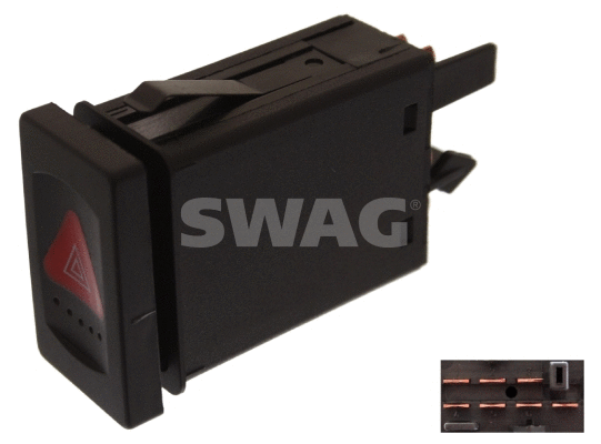 Hazard Warning Light Switch (30 94 4701)