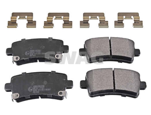 Brake Pad Set, disc brake (40 11 6147)