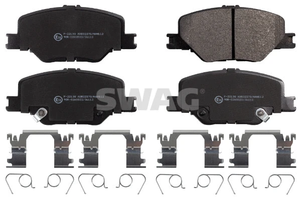 Brake Pad Set, disc brake (33 10 7486)