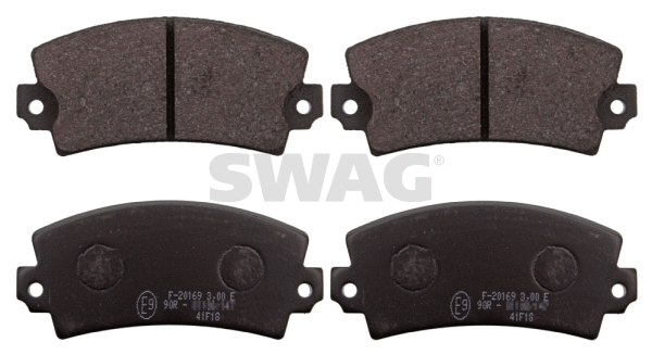 Brake Pad Set, disc brake (60 11 6179)