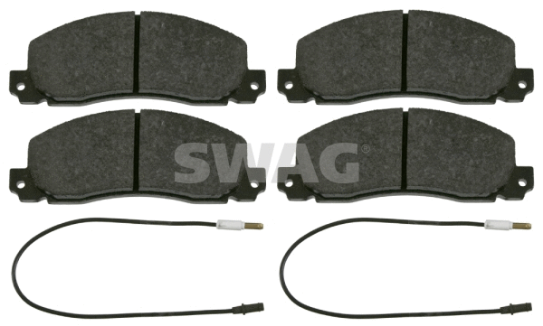 Brake Pad Set, disc brake (60 91 6443)