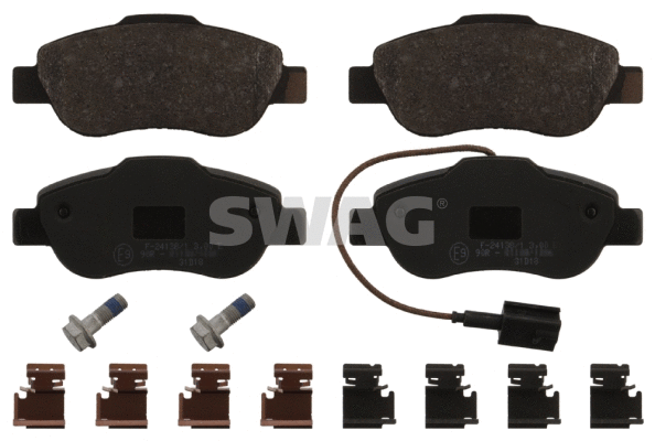 Brake Pad Set, disc brake (70 91 6879)