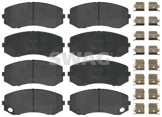 Brake Pad Set, disc brake (33 10 6419)