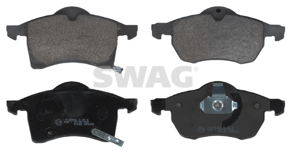 Brake Pad Set, disc brake (40 91 6232)