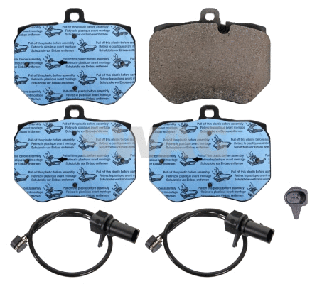 Brake Pad Set, disc brake (30 91 6936)