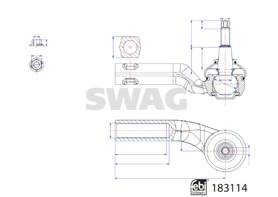 Tie Rod End (33 10 8837)